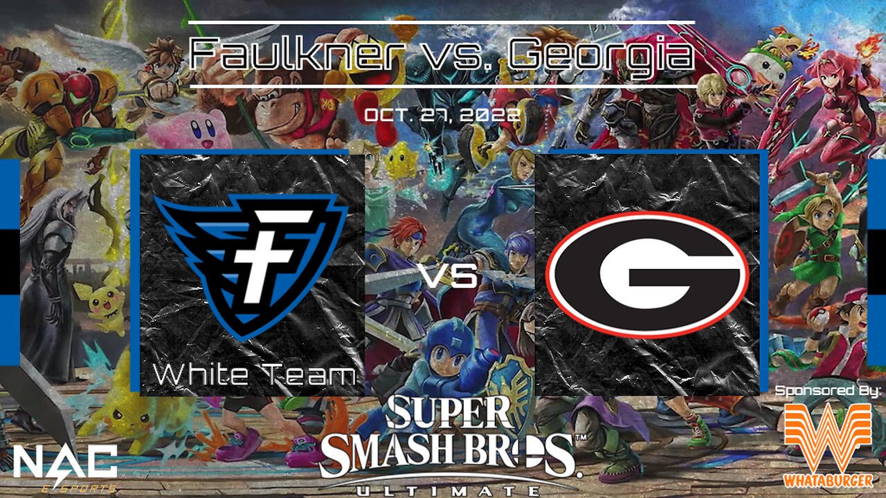 Smash Bros.- Faulkner White vs. Georgia (10/27/22)
