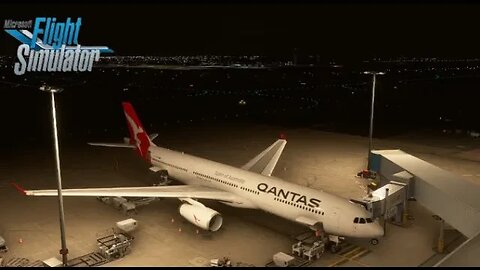 Microsoft Flight Simulator:Sydeny to Auckland Qantas A330-300