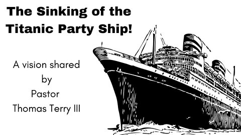 The SINKING of the TITANIC PARTY SHIP!