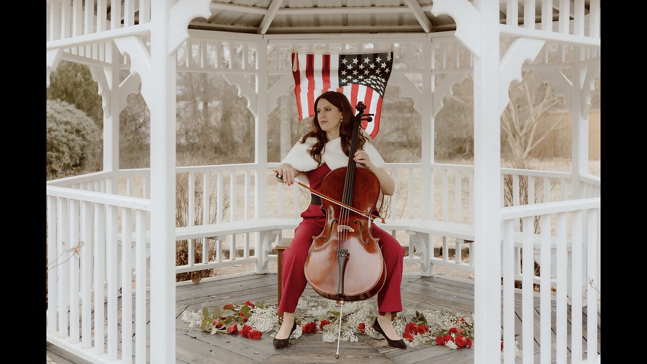 Preview of The Star Spangled Banner / Amazing Grace Official Music Video -- Stephanie Augusta