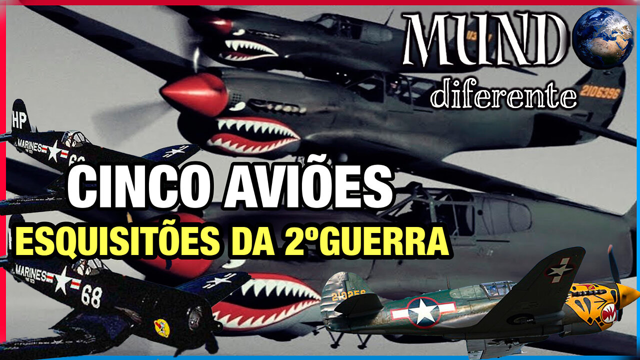 CINCO AVIÕES MAIS ESQUISITOS DA SEGUNDA GUERRA MUNDIAL