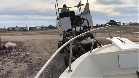 Puerto Lobos Boat Retrieval Using a Lifted Chevy