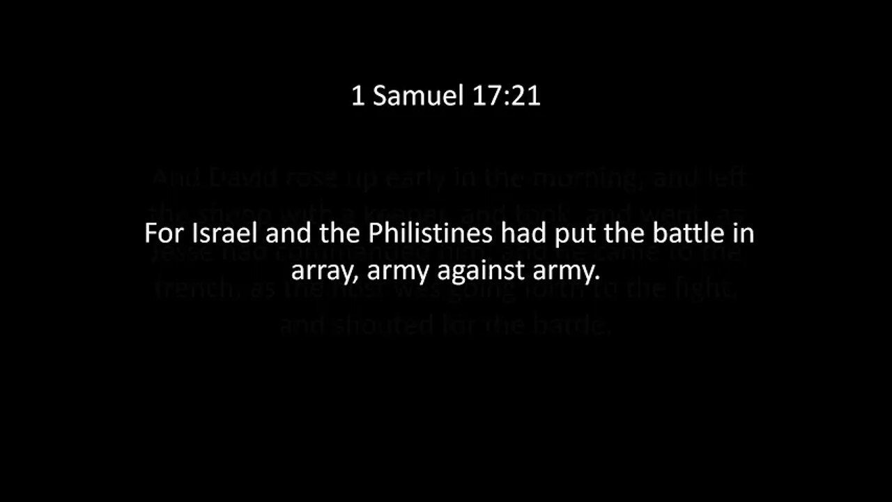 1st Samuel Chapter 17