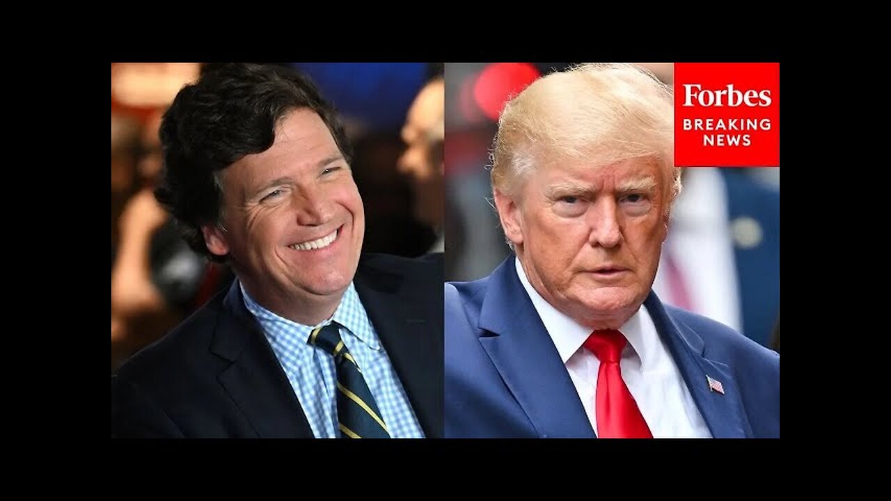 WATCH: Trump Tells Tucker Carlson On 'X' Show Why He Skipped Republican Presidential Primary Debate