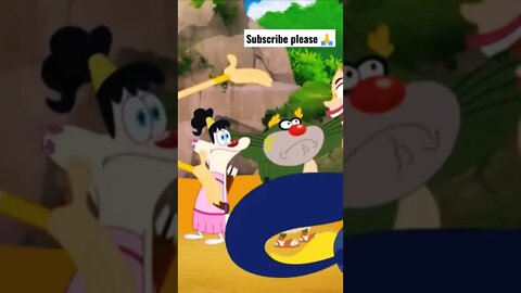 Oggy And Cockroach 🪳😲😲#shorts