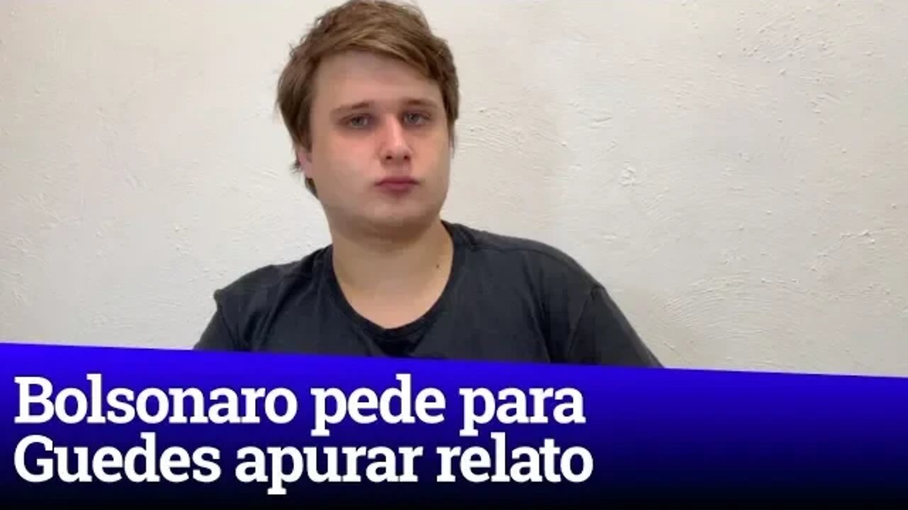 Bolsonaro pede para Guedes apurar relato do presidente da ABDI: 'Um perderá cabeça'