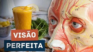 DEPOIS QUE BEBI ESTE SUCO MINHA VISÃO MELHOROU MUITO!