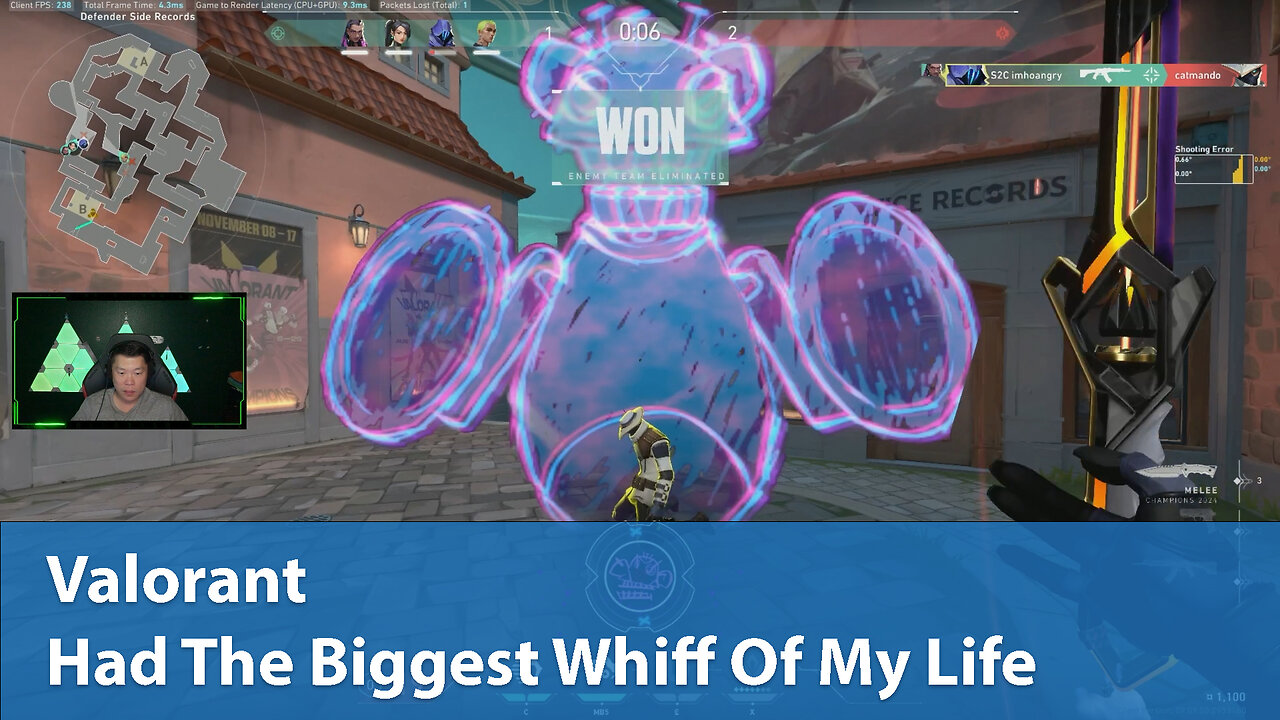 Had The Biggest Whiff Of My Life | Competitive 2W-2L | Valorant