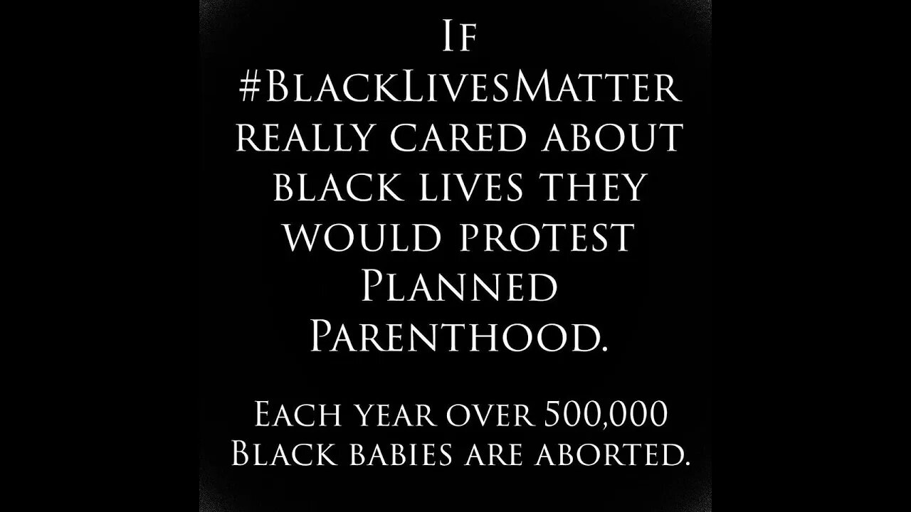 † If Black Lives truly matter you can't vote Democrat
