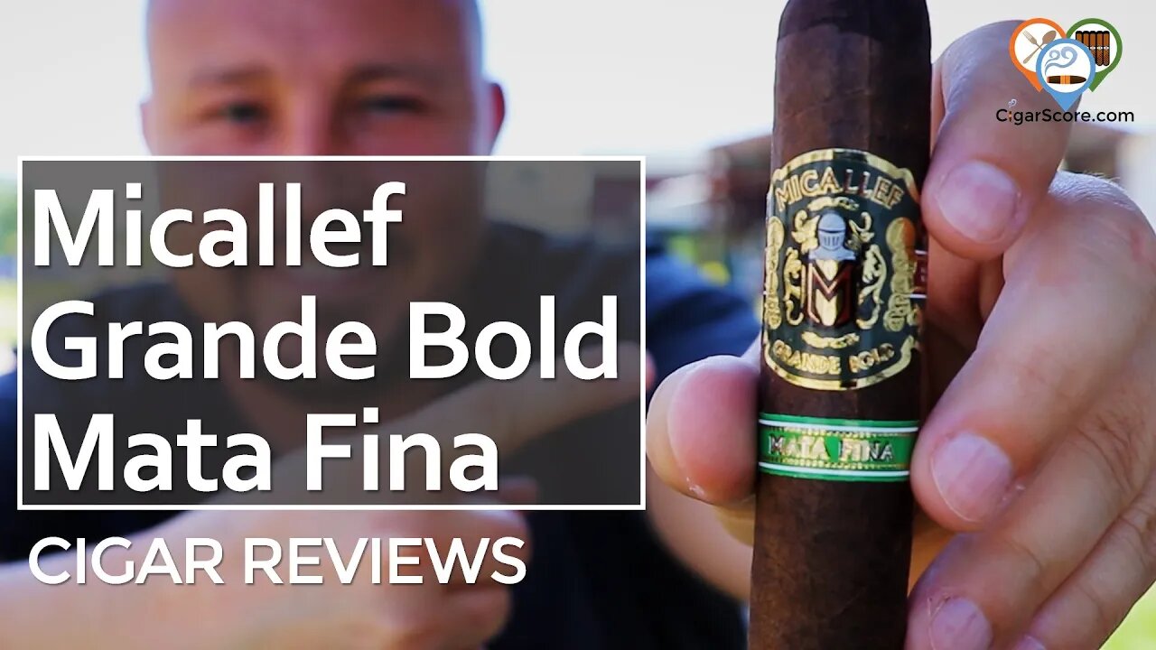 I WANTED It to Be OVER! The MICALLEF Grande Bold MATA FINA Robusto - CIGAR REVIEWS by CigarScore