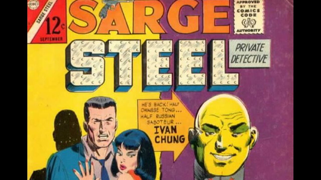 Sarge Steel Secret Agent Charlton Comics Group