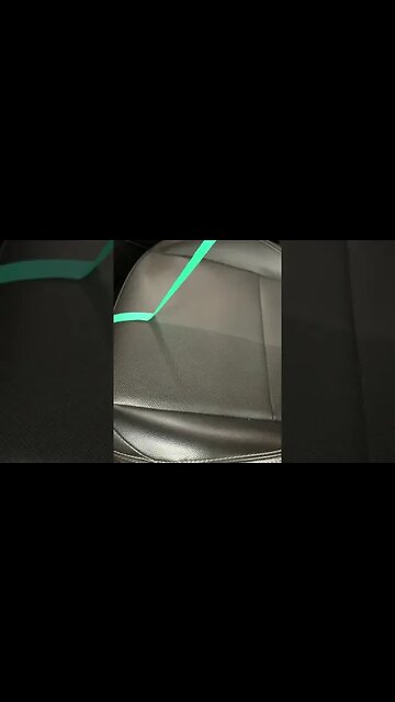 Resultado da limpeza do banco do couro desse Onix #shorts