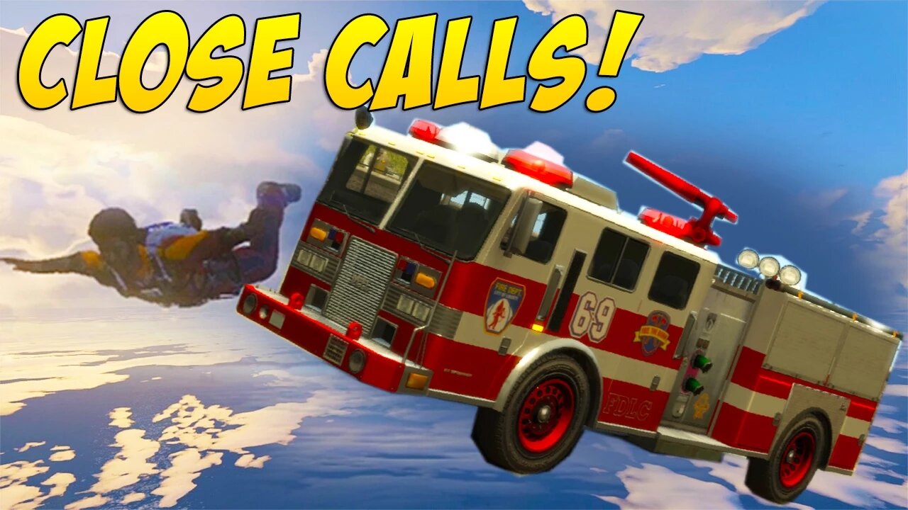 Flying Fire Truck! (Close Calls #64)