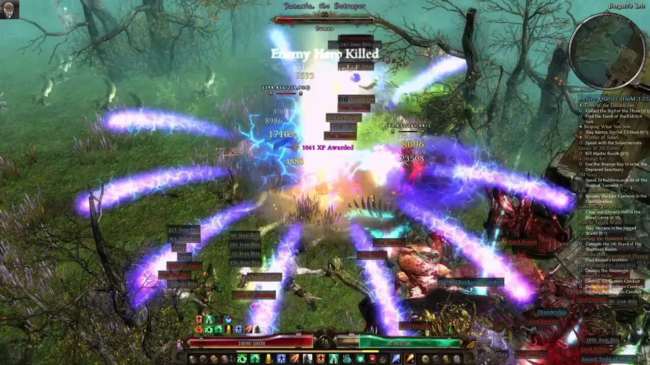 2022 Grim Dawn ARCHMAGE BUILD LV78 (DAWN of Masteries MOD) (2K)