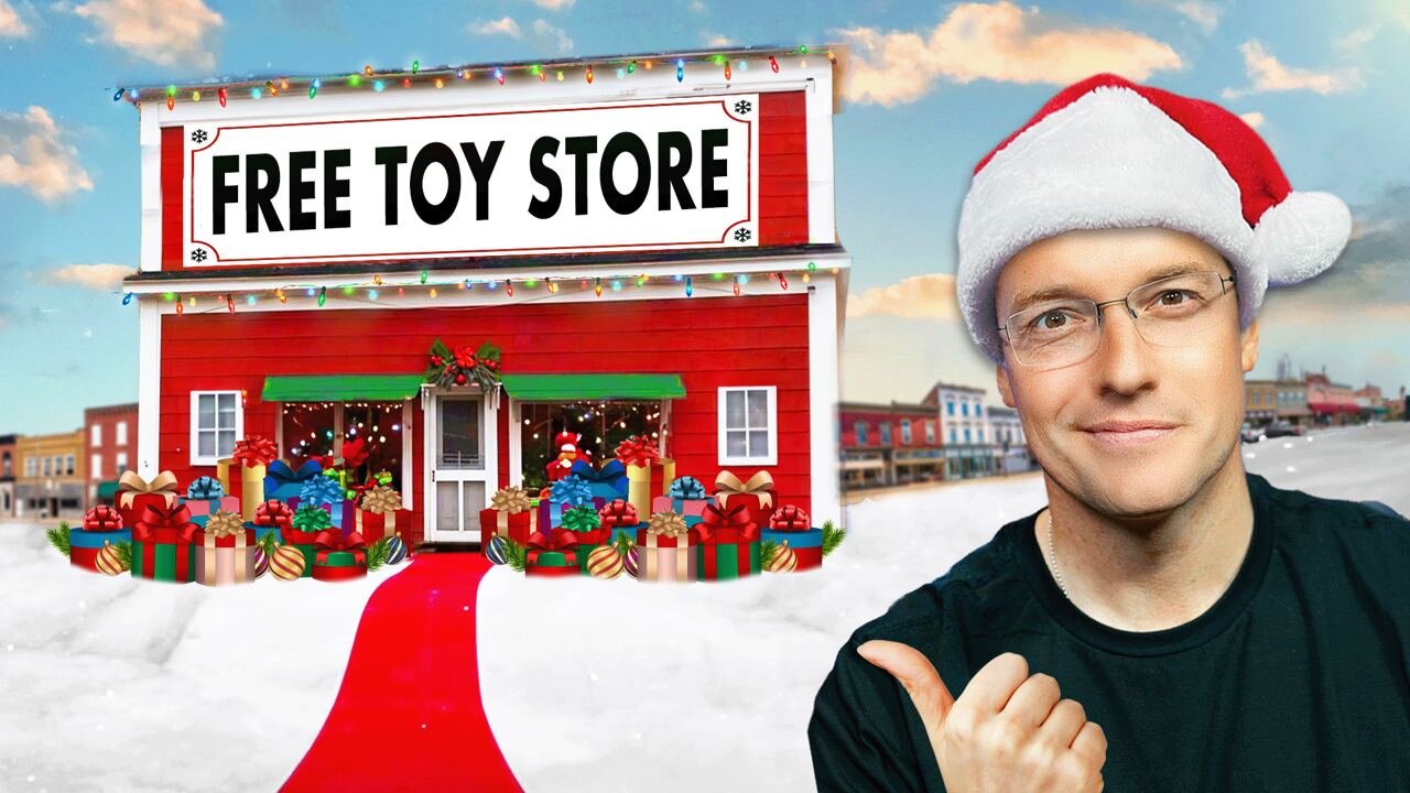 We Built A FREE Christmas TOY STORE in the Poorest Place In America | What Happens Next Is Magic