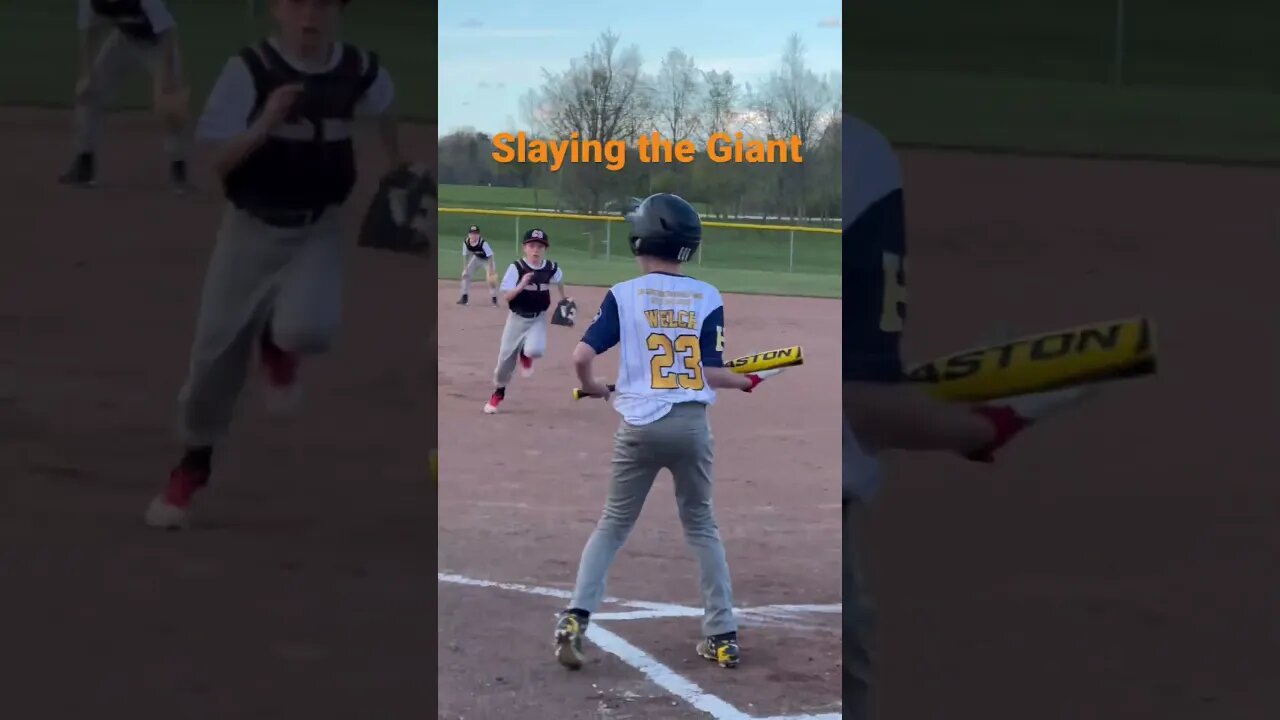 Slaying the Giant Pumpkin #giantpumpkin #baseball #bubba #sports