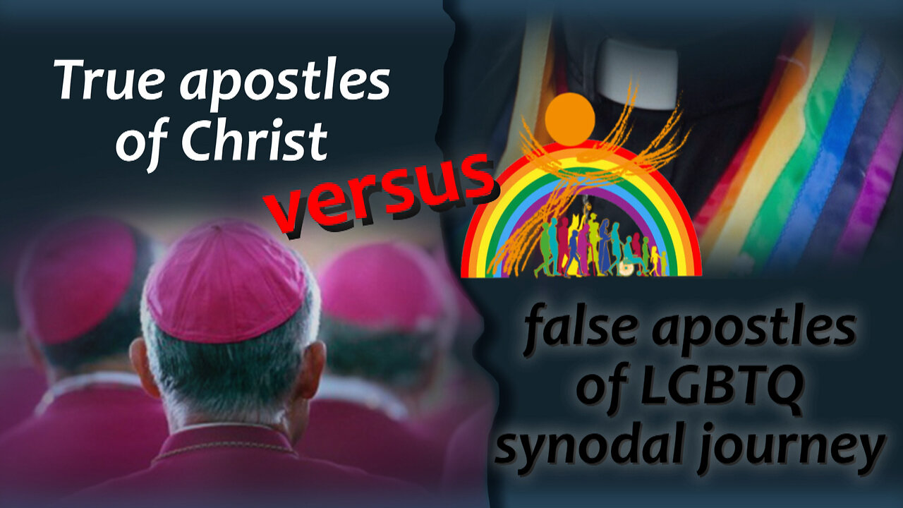 BCP: True apostles of Christ versus false apostles of LGBTQ synodal journey