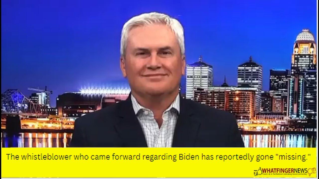 The whistleblower who came forward regarding Biden has reportedly gone "missing."