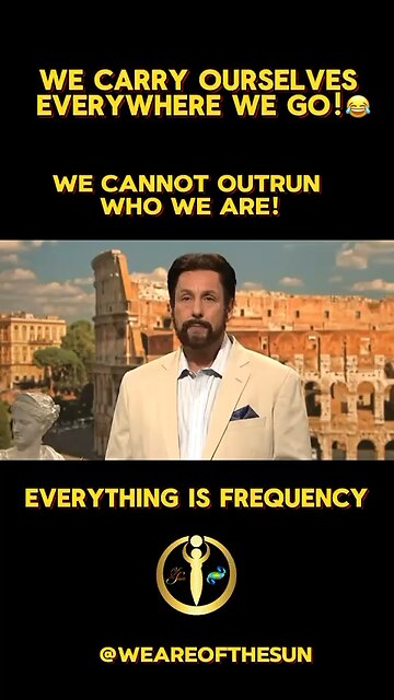 We Cannot Outrun Ourselves!