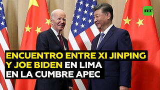 Xi Jinping se reúne con Joe Biden en Lima