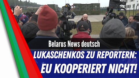 Lukaschenko: EU kooperiert nicht!