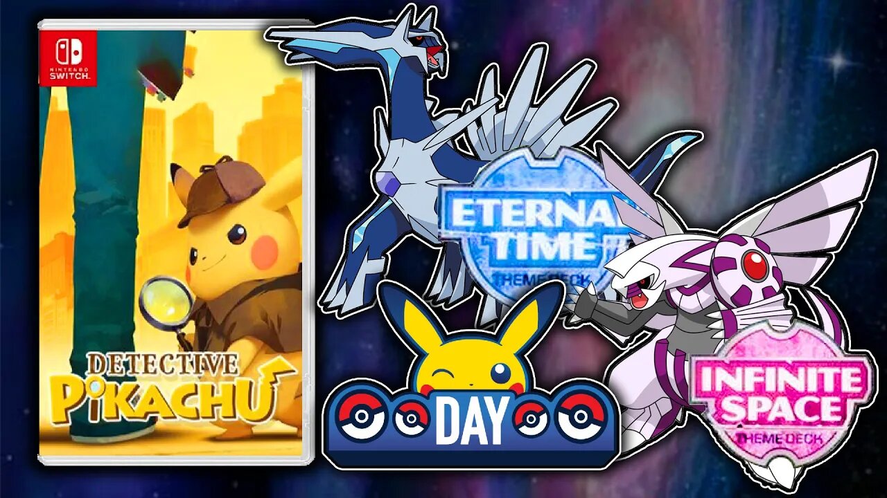 🤩 DETECTIVE PIKACHU SWITCH y POKÉMON ESPACIO INFINITO & TIEMPO ETERNO | LEAKS POKÉMON DAY