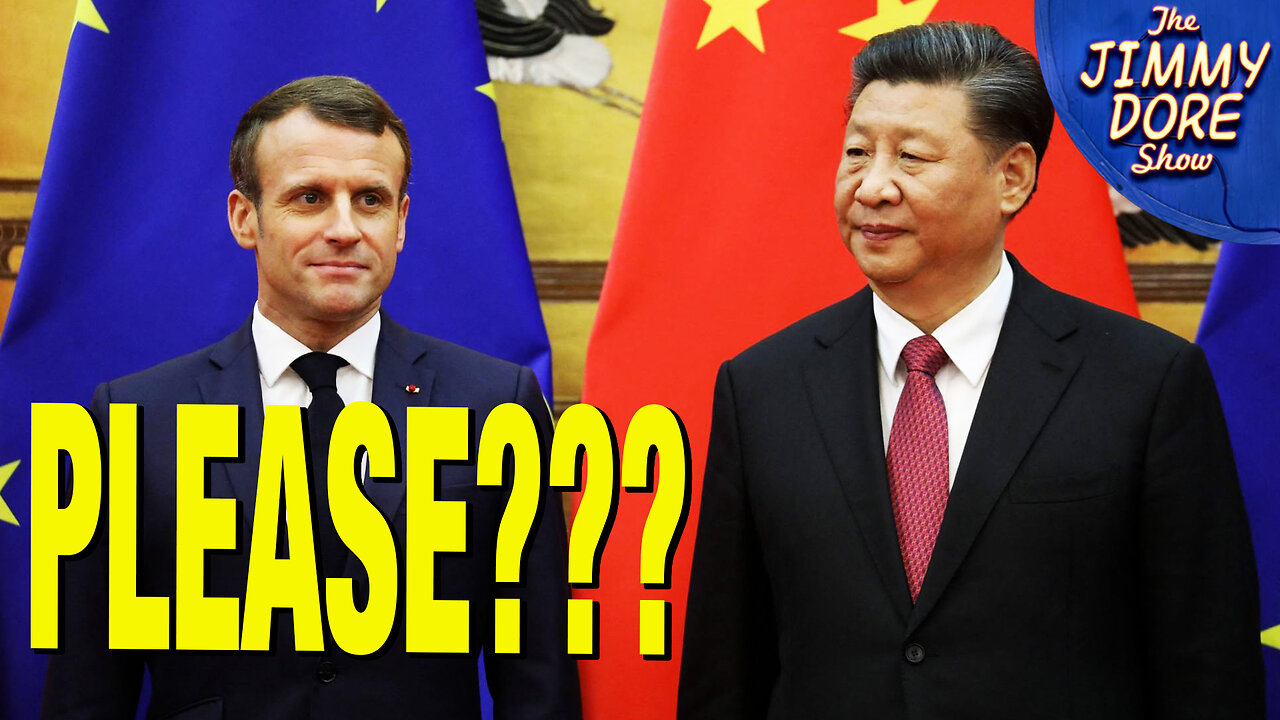 French President Begs China To Negotiate Ukraine Peace