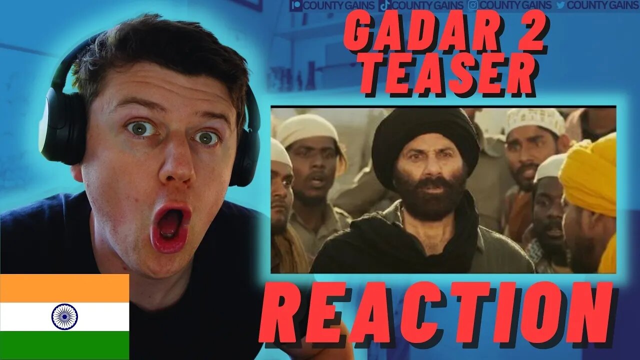 Gadar 2 Teaser | Sunny Deol | IRISH REACTION!!