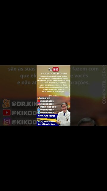 #isaías 59:1,2 #biblia Sagrada Inscreva-se neste #canal P/ este #trabalho continuar #shorts #paz #fé