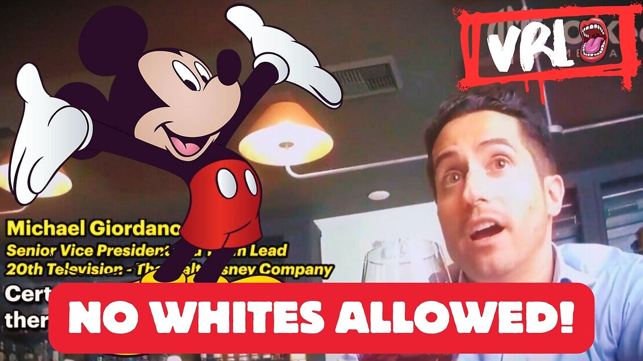 Disney DEI Exposed For Not Hiring Straight White Men