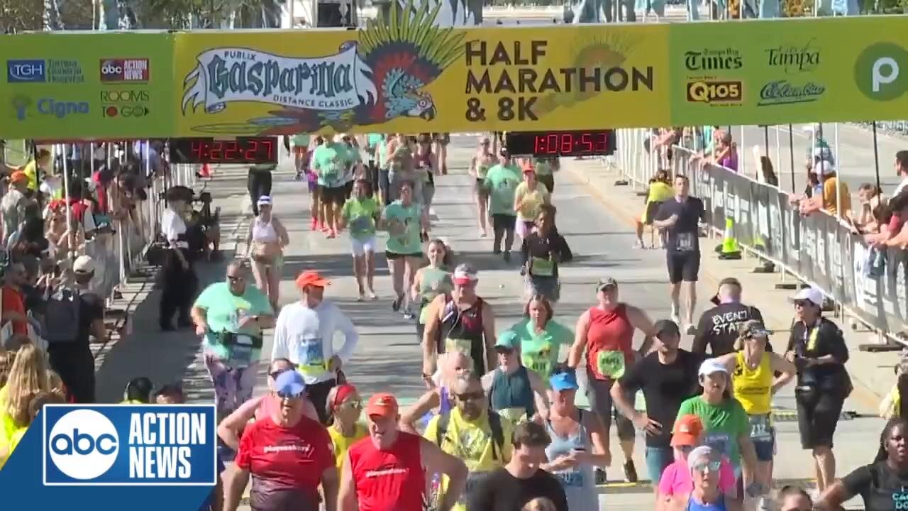 04:20-04:25 Sunday | Publix Gasparilla Distance Classic Finish Line