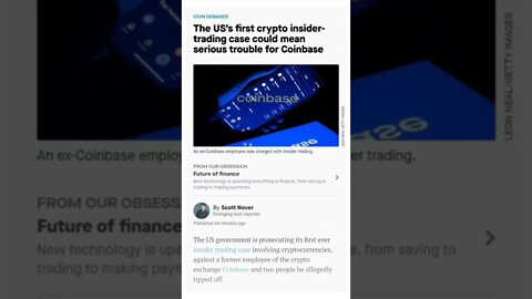Coinbase In Serious Trouble #cryptomash #cryptomashnews #cryptonews #AnsirAli #viralvideo2022