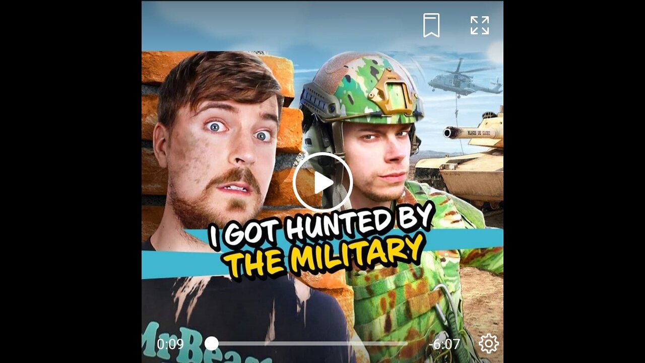 Can the military catch Mr beast??