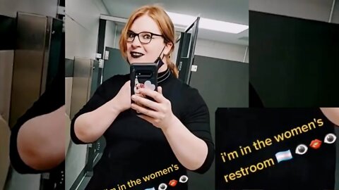 LGBTQ MALE Goes To Women's Restroom and Post clip on TikTok