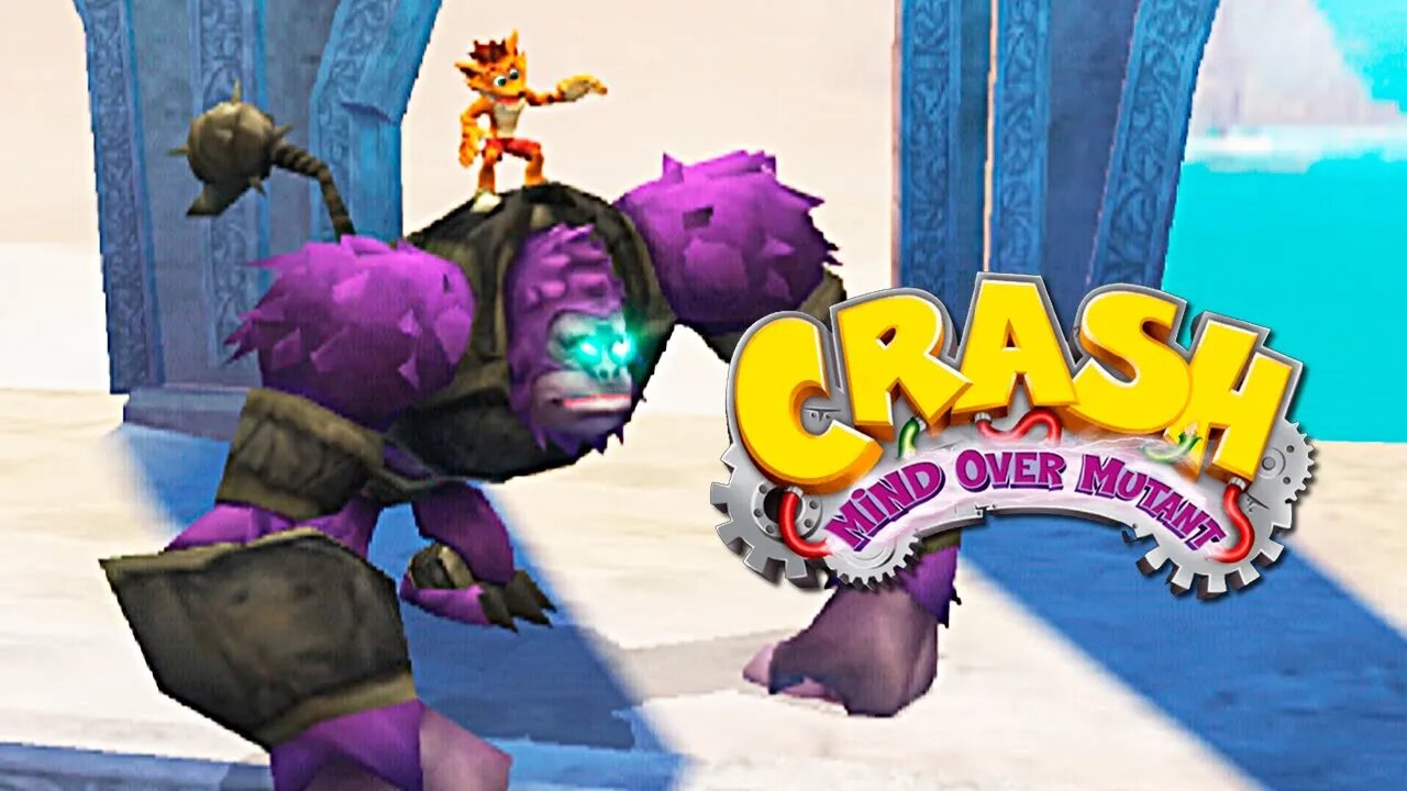 CRASH MIND OVER MUTANT (PS2) #8 - Outro titã do Crash of the Titans, o Scorporilla! (PT-BR)