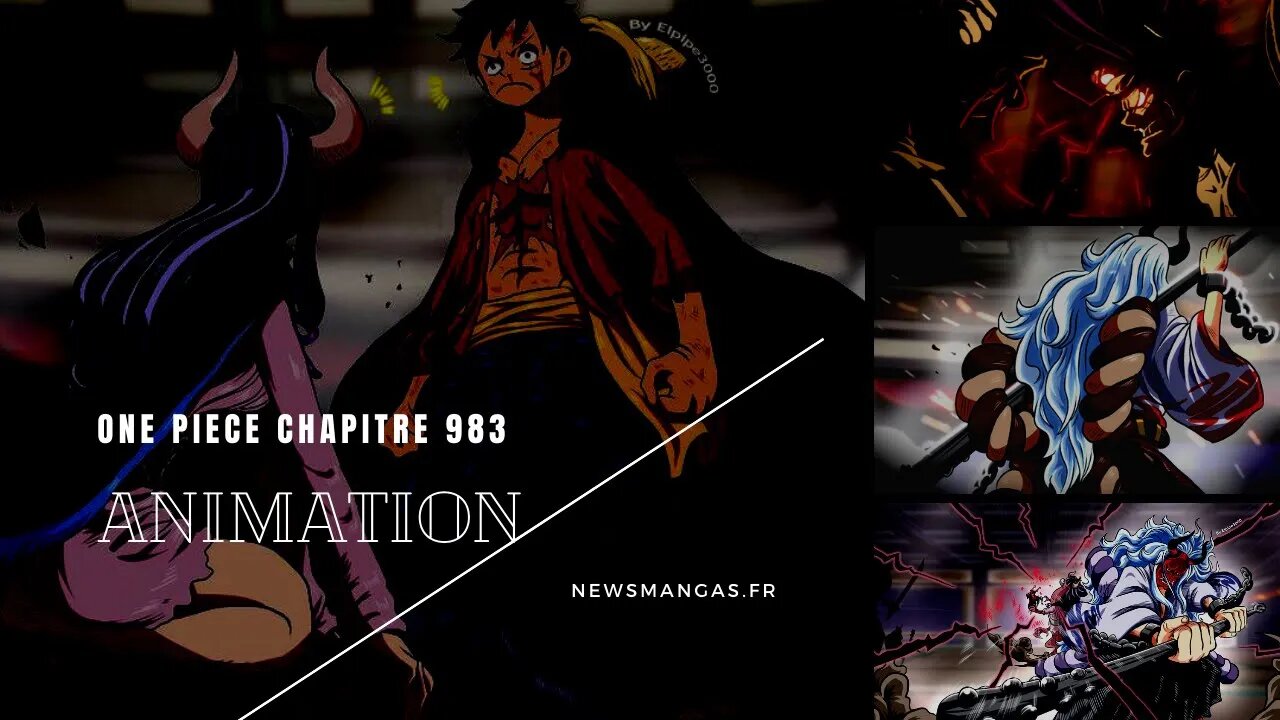 One piece scan 983 FAN ANIMATION