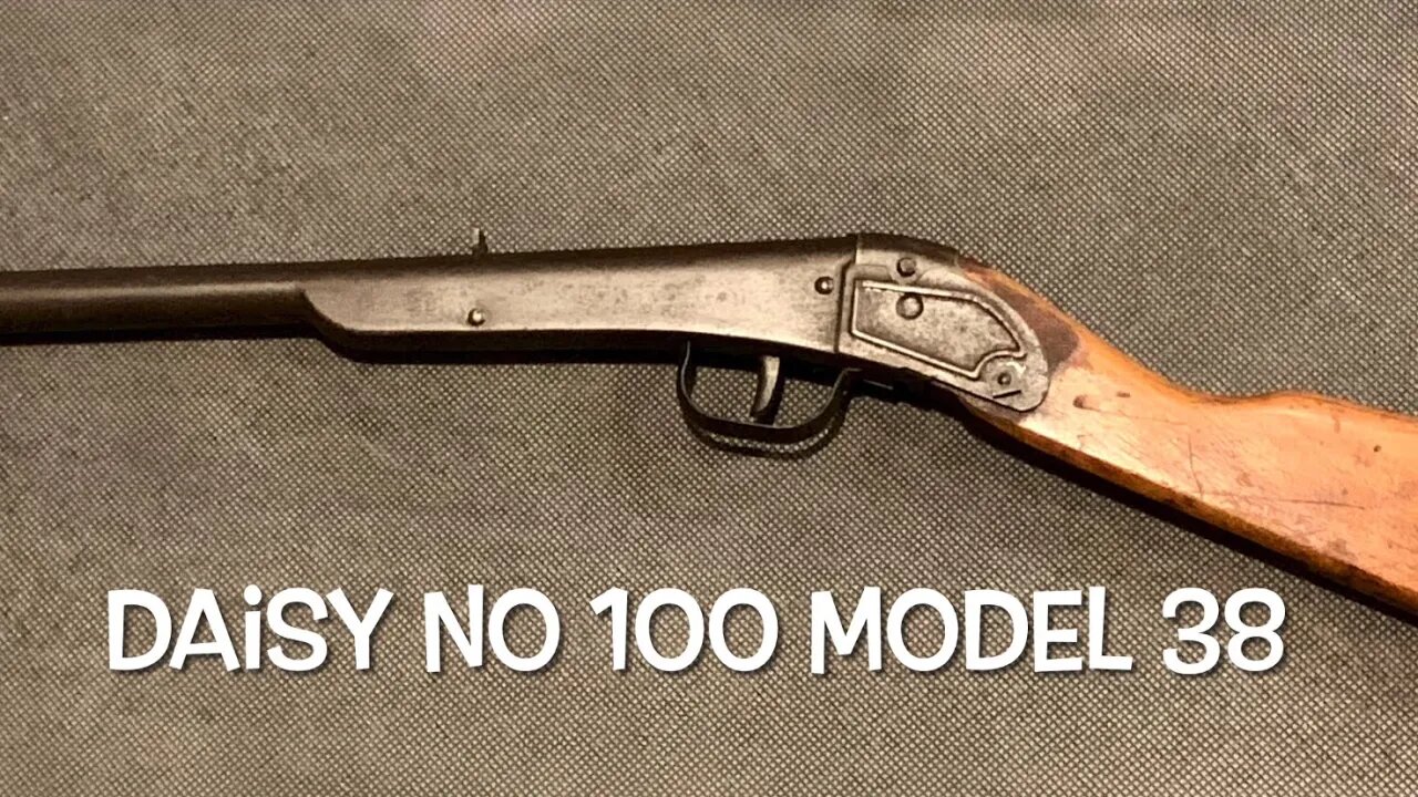 Daisy No. 100 model 38 single shot break action bb gun. Circa 1938