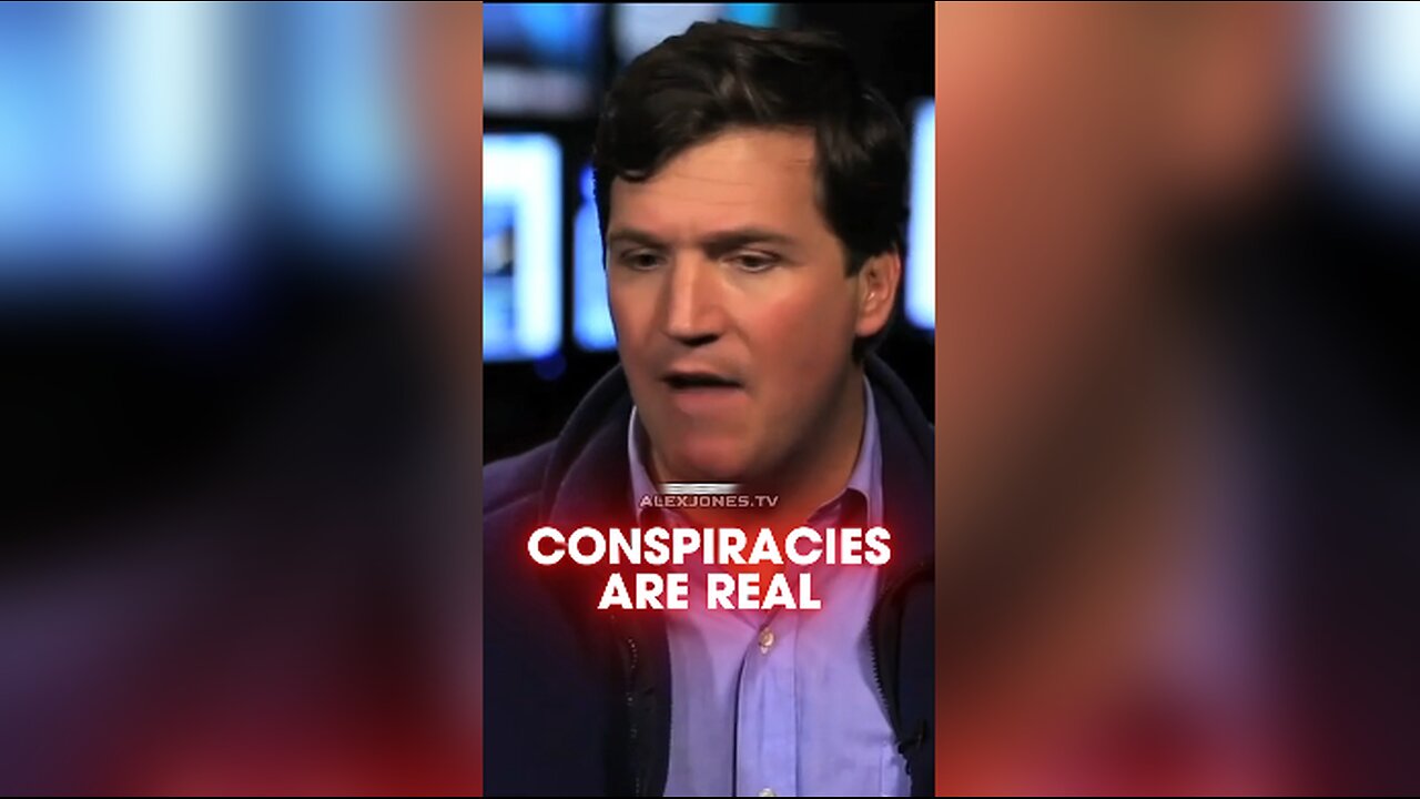 Alex Jones: Tucker Carlson Realized Conspiracies Theorists Are Right - 2/28/14