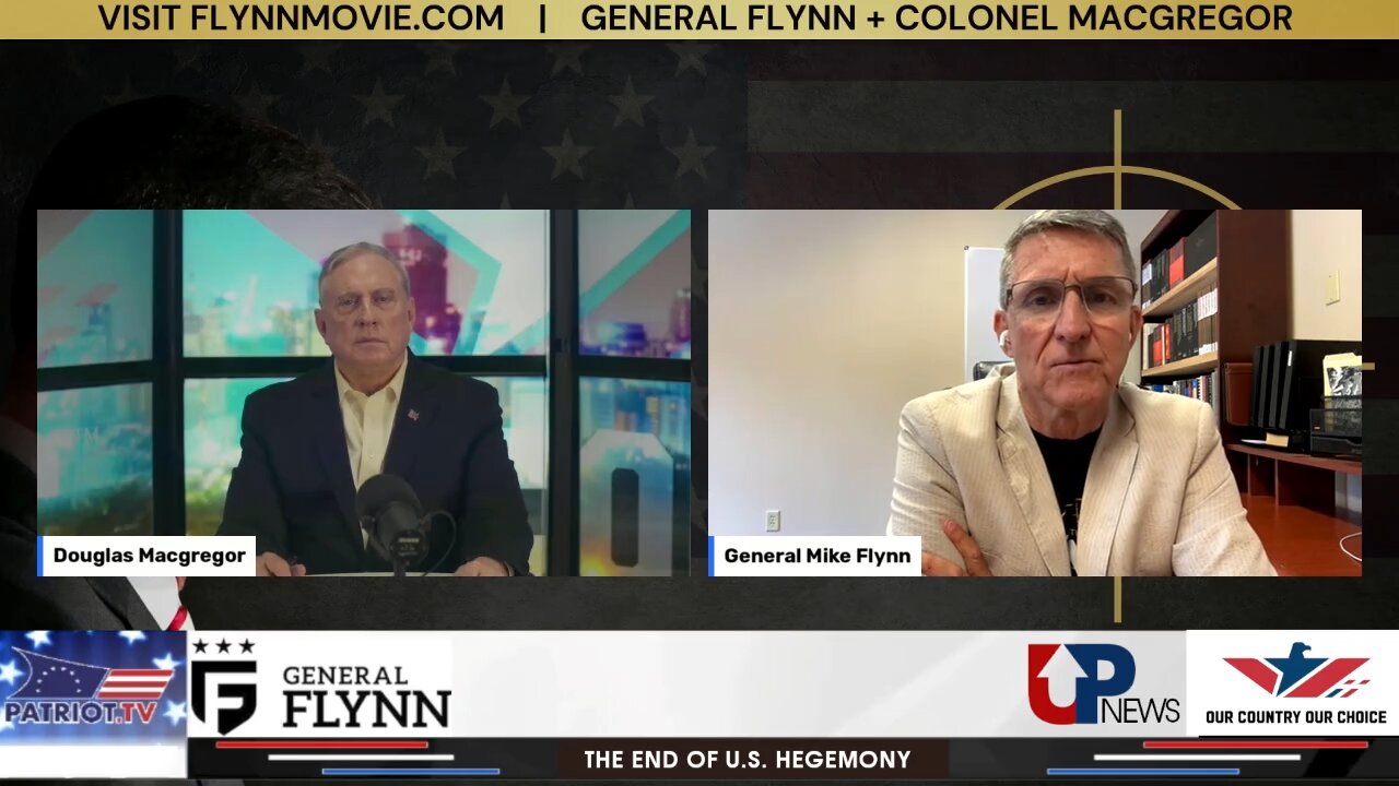 🚨 GENERAL FLYNN & COL DOUGLAS MACGREGOR BRIEF THE NATION