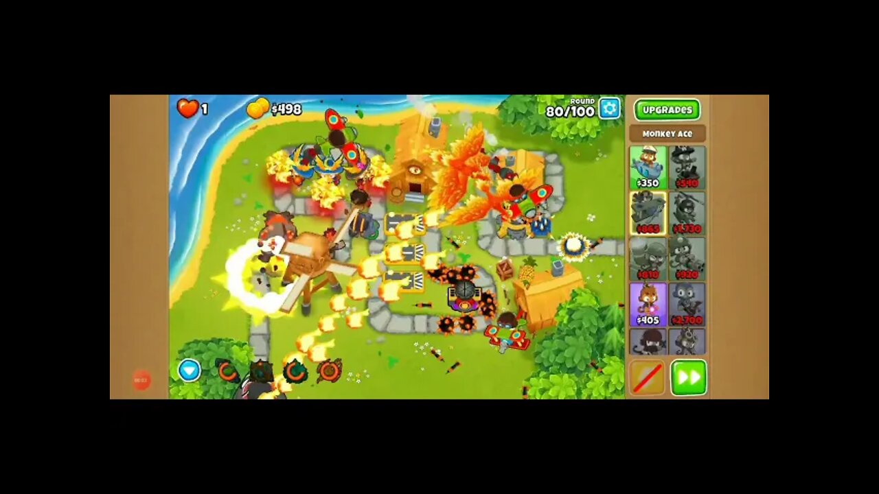 TOWN CENTER / HARD / CHIMPS / BLOONS TD6 ✈💣🔥