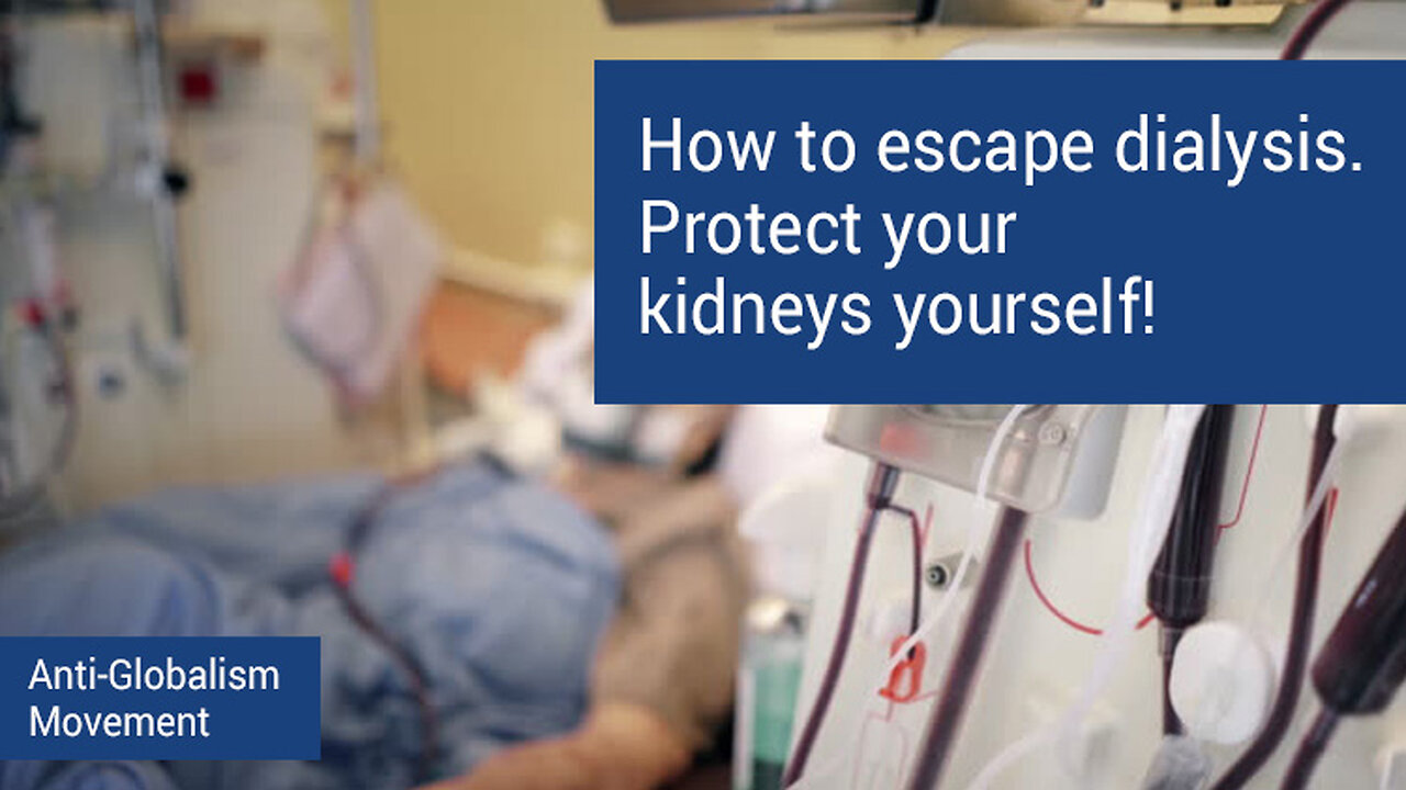 How to escape dialysis. Protect your kidneys yourself!