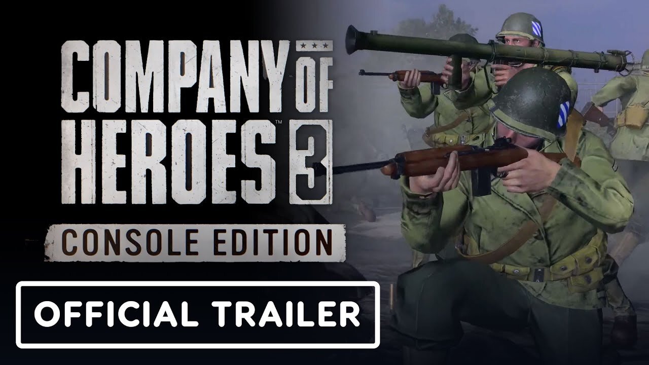 Company Of Heroes 3 - Official Console Edition Trailer