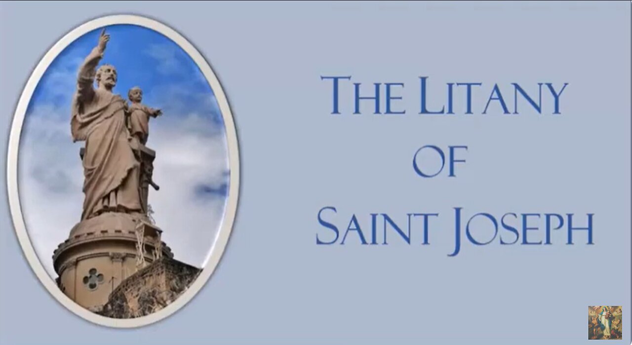 Litany-Prayer of Saint Joseph | Patron Saint of the Catholic Church