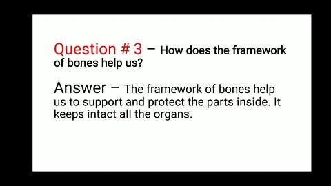 Class III Science UNIT 1 PART 3