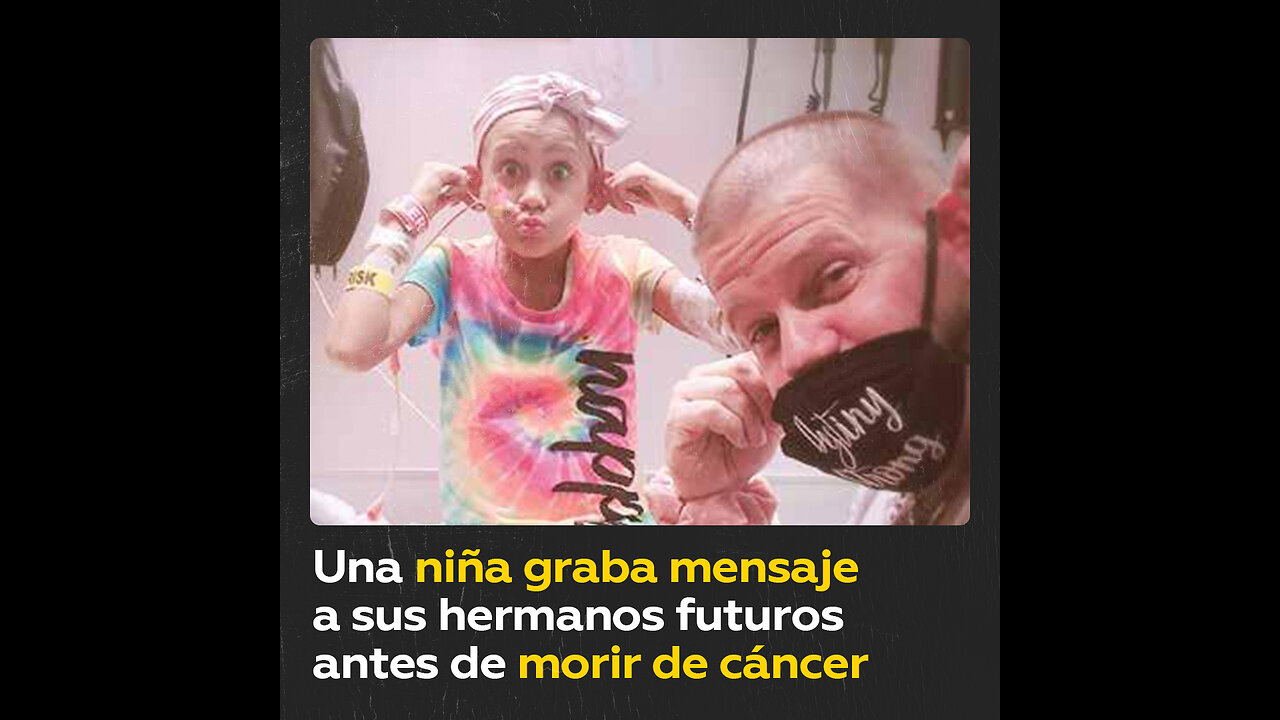 El conmovedor mensaje que una niña grabó a sus hermanos futuros dos años antes de morir de cáncer