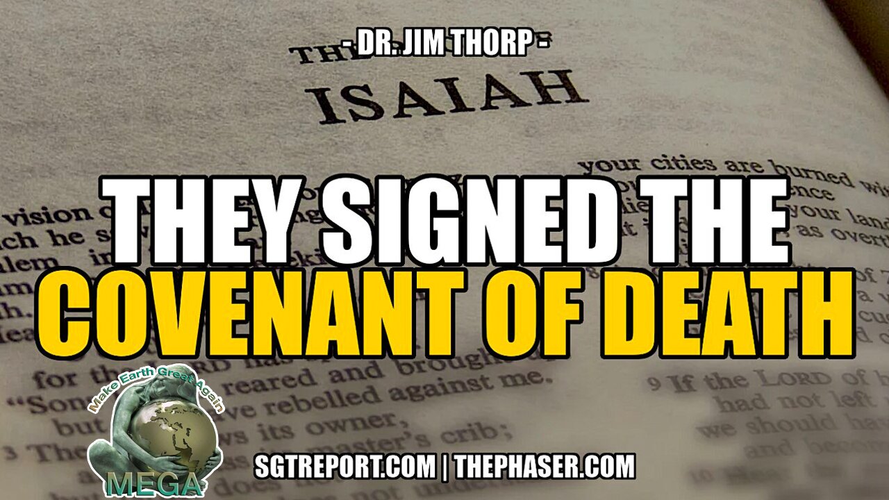 THEY SIGNED THE COVENANT OF DEATH -- DR. JIM THORP