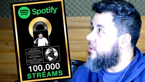 Obrigado: 100K no Spotify! ❤