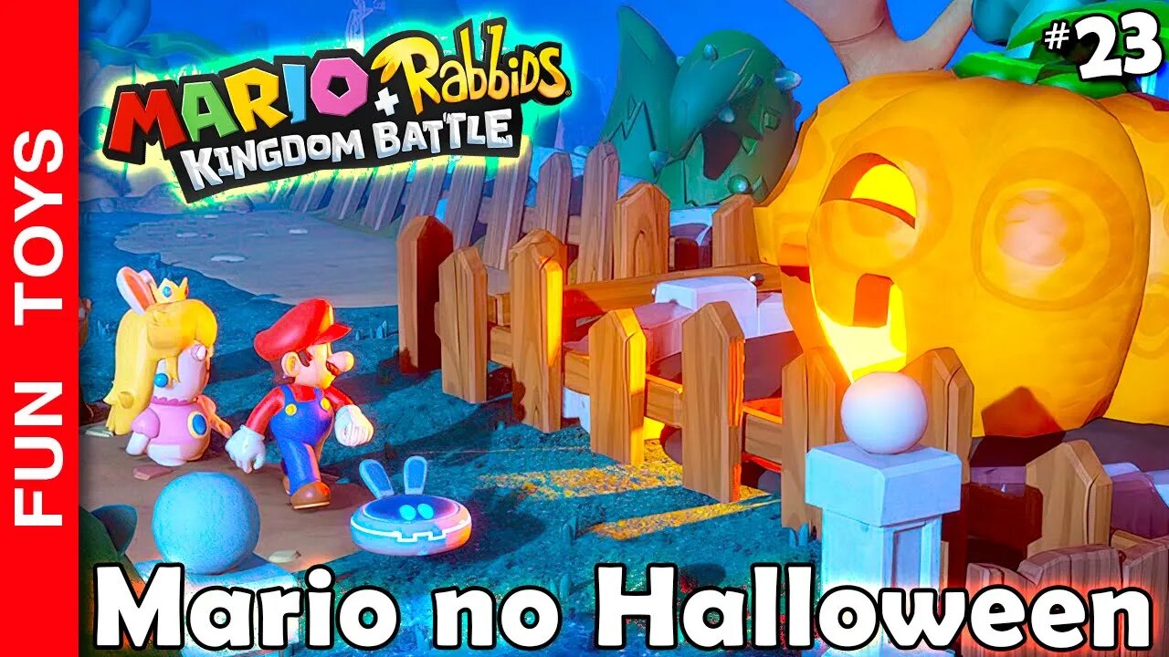 Mario + Rabbids Kingdom Battle #23 - Halloween está chegando e Mario continua no mundo Assombroso! 👻