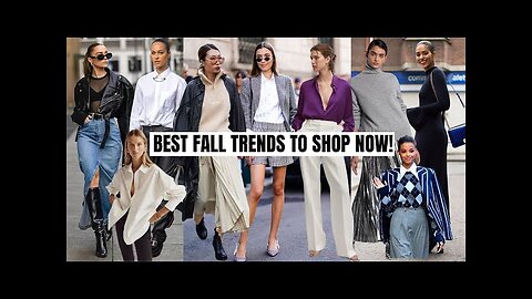 Top 10 Wearable Fall Fashion Trends To Shop Now | 2023 Fashion Trends