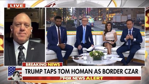 Tom Homan ‘honored’ to serve as border czar under Trump Admin (11/11/24)